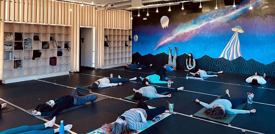 Candlelight Restorative Yoga at Woodward Studios | Yoga Social Denver