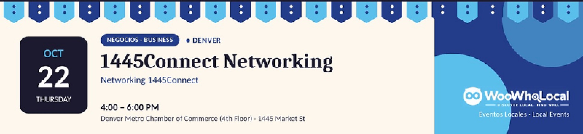 Denver Metro Chamber 1445Connect Networking