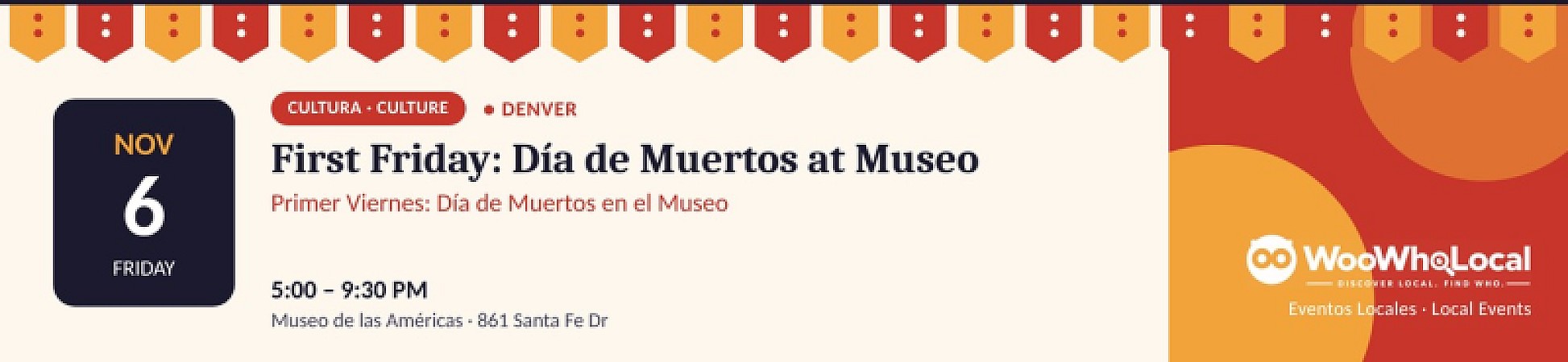 First Friday: Día de Muertos Celebration at Museo de las Américas
